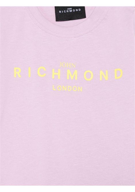 Baby girl's lilac cotton T-shirt JOHN RICHMOND | RIP25002TS/ANLILLA